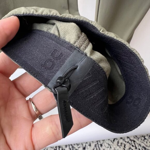 On running Joggers, olive green, Size XS J187 - Picture 4 of 9